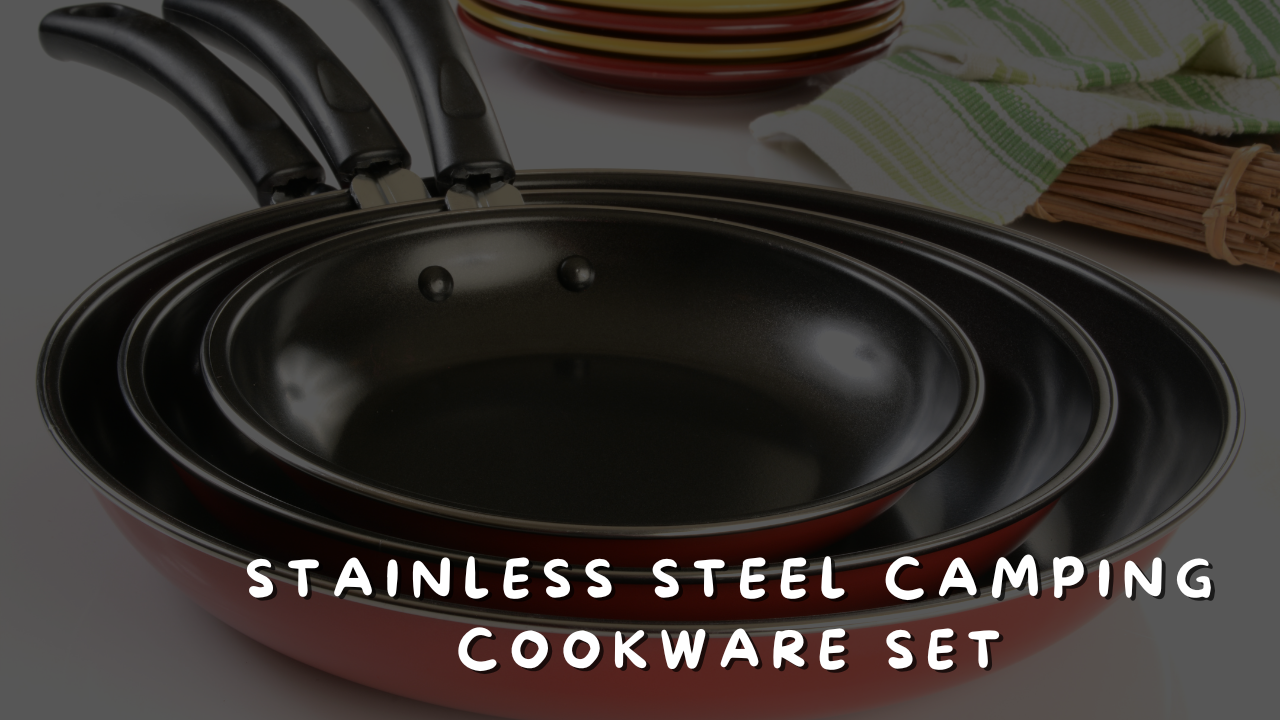 Stainless Steel Camping Cookware Set