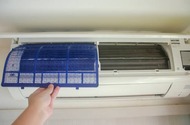 Clean AC Evaporator Coils Inside the House