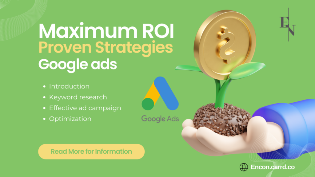 Maximize ROI with Google Paid Search: Proven Strategies for Success