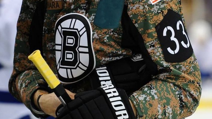 Boston Bruins Military jerseys