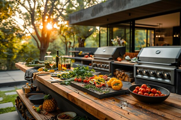 Bbq Outdoor Kitchen 