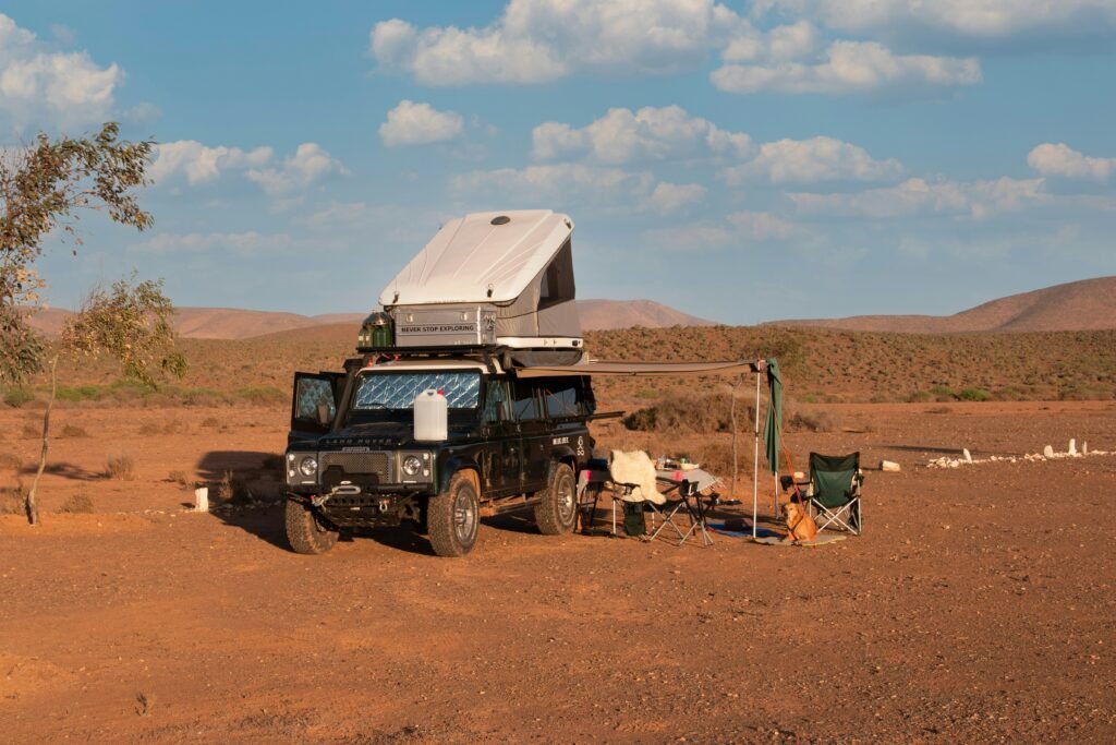 camping in hot weather