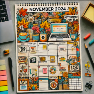 Creative Ways to Use Your November 2024 Calendar for Productivity