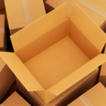 cardboard boxes