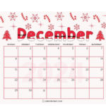 December 2024 Holiday Calendar with Public Holidays Marked